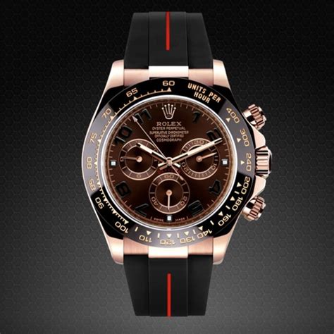 daytona or rose bracelet caoutchouc|best bracelet for rolex daytona.